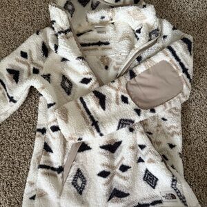 North Face Aztec Print Quarter Zip